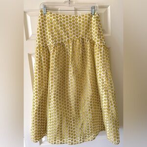 Topshop Yellow Daisy Skirt US Size 6